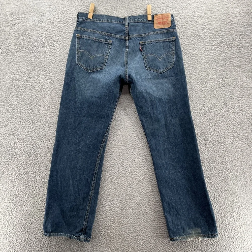 Levi's 569 Jeans Mens 35x30* Straight Baggy Whisker Denim Y2k Workwear 90s Skate